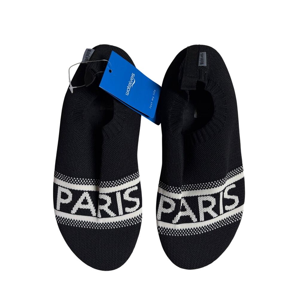 Watelves.com Water Socks (Black Paris) - Size 42/43